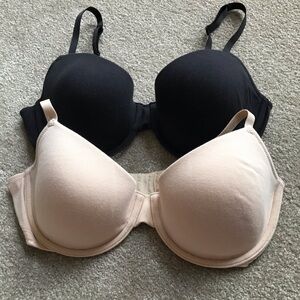 Victoria's Secret T-Shirt Bras 36D NWOT